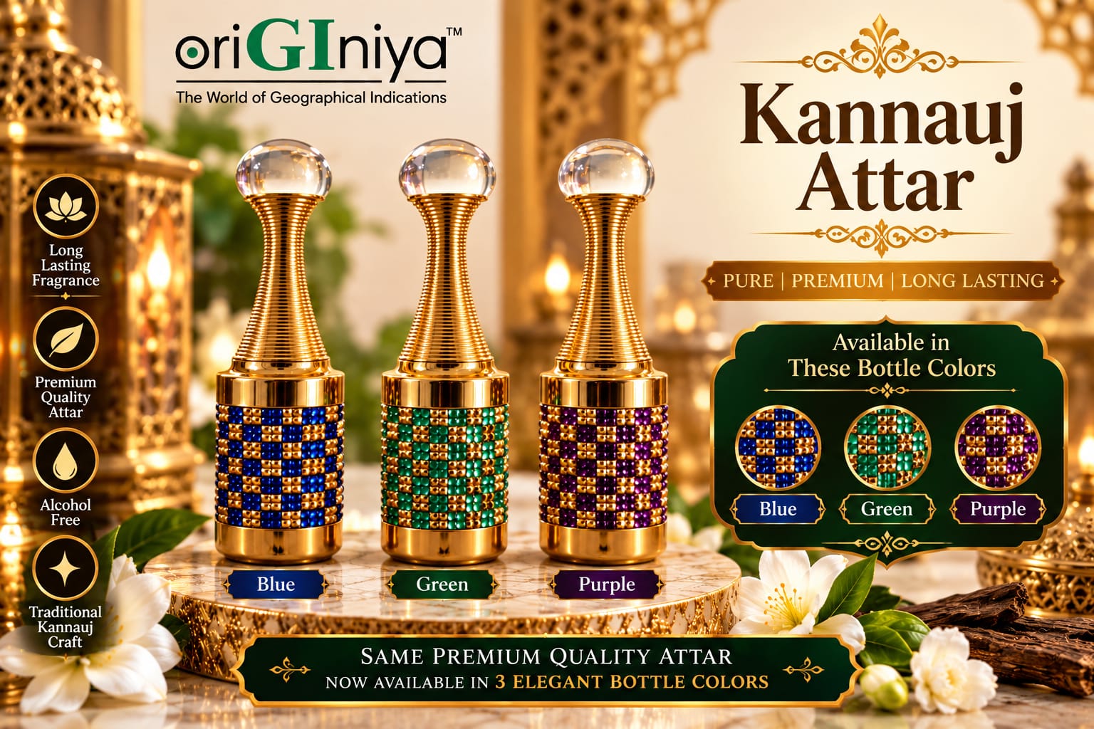 KANNAUJ ATTAR ROSE
