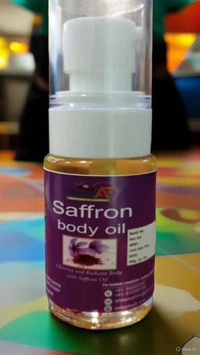 SAFFRON BODY OIL